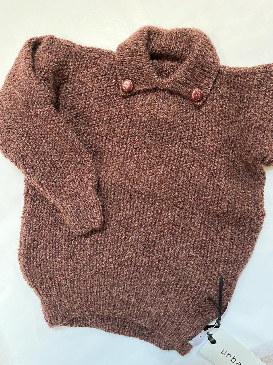 Children's moss stitch jumpers